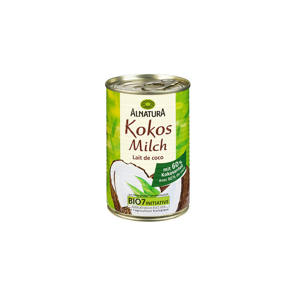 4104420034327 - Bio-Kokosnussmilch 4000 ml 4104420034327 ALNATURA 400 Milliliter