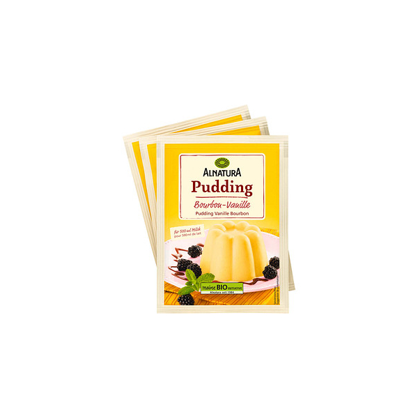 4104420140608 -  Bio-Puddingpulver Bourbon-Vanille 3x 400 g 4104420140608 ALNATURA 120 Gramm