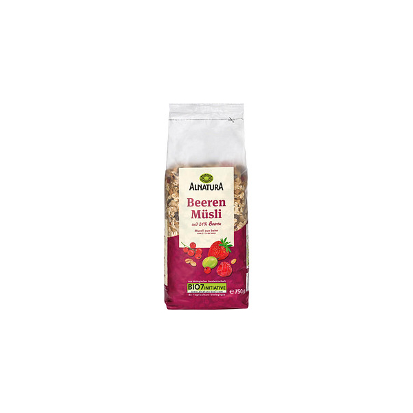 4104420180369 - Bio Beeren Müsli 7500 g 4104420180369 ALNATURA 750 Gramm