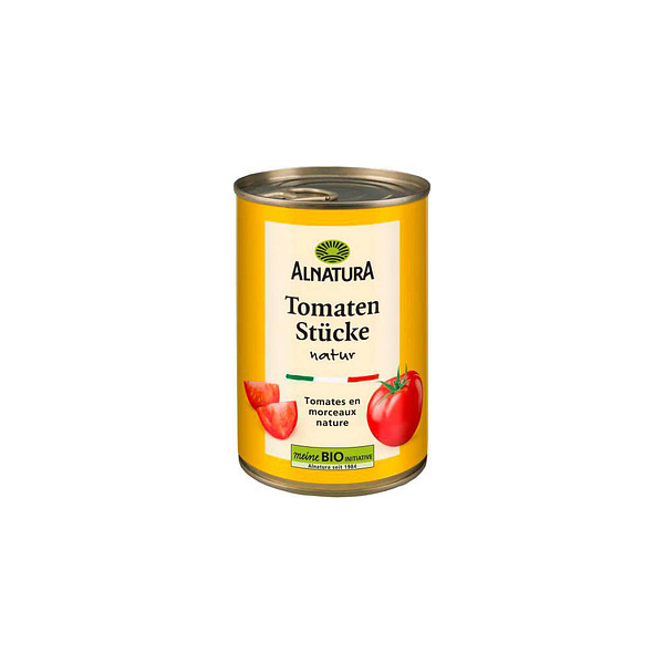 4104420234857 - Bio Tomatenstücke Bio-Konserve 4000 g 4104420234857 ALNATURA 400 Gramm