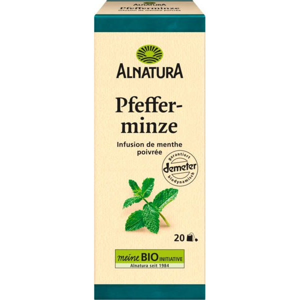 4104420260696 - Pfefferminze Bio-Tee 20 Portionen 4104420260696 30 Gramm 4104420260696 - Pfefferminze Bio-Tee 20 Portionen 4104420260696 30 Gramm