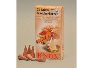 4105640013345 - Räucherkerzen - Gebrannte Mandeln 24 Stück Räucherwaren - Knox