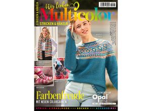 4193615603905 - Heft Wir lieben Multicolor – Stricken & Häkeln