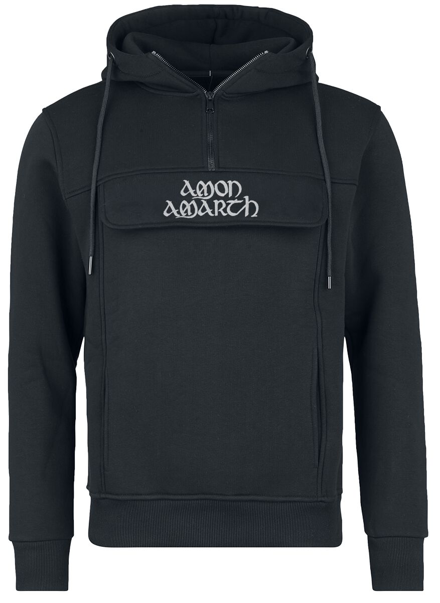 4206021612352 - Logo Kapuzenpullover schwarz in M