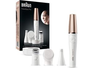 4210201185789 - BRAUN FaceSpa Pro 911 Gesichtsepilierer Weiß Bronze