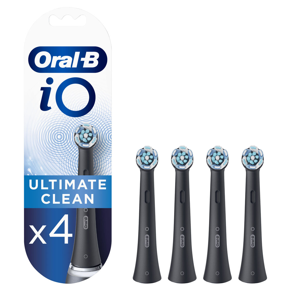 4210201301905 - Bürstenköpfe iO Ultimate Clean - Black - 4 pcs