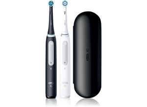 4210201420583 - Oral B iO4 elektrische Zahnbürste + Etui DUO Black & White 2 St