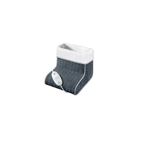 4211125531065 - Beurer FW 20 Fußwärmer Cosy 53106 3Stufen 100W grau Teddy-Innenfutter