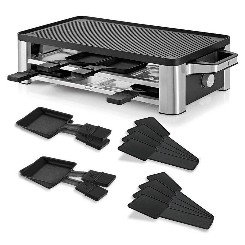 4211129116497 - Raclette Lono Antihaftbeschichtung 8 Personen schwarz