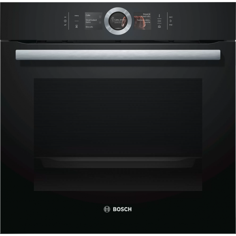 4242002808383 - HSG636BB1 Verpackungsschaden #4201903   BOSCH Serie - 8 Einbau-Dampfbackofen 60 x 60 cm Schwarz [ EEK A+   Skala A+++ bis D ] HSG636BB1 42420