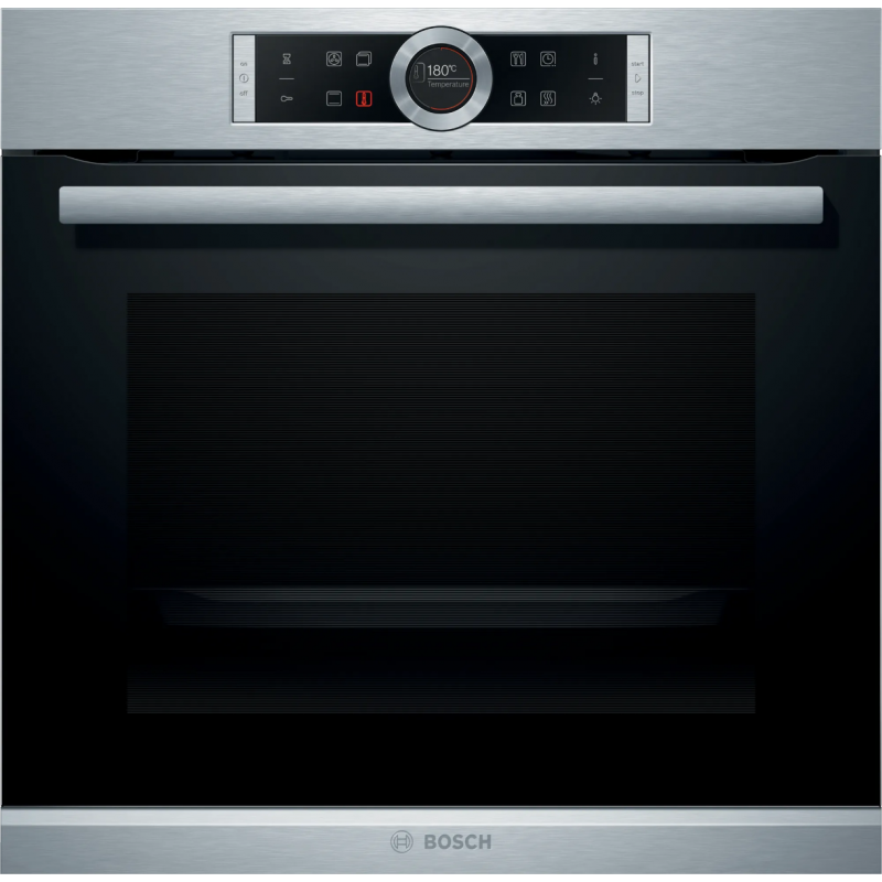 4242002808543 - BOSCH Serie 8 Einbau-Backofen 60 x 60 cm Edelstahl [ EEK A+   Skala A+++ bis D ] HBG635BS1