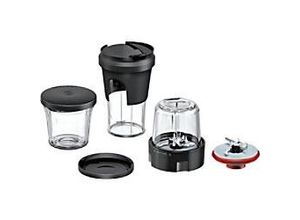 4242002943732 - BOSCH Zerkleinereraufsatz Lifestyle Set TastyMoments MUZ9TM1 Zubehör für alle Küchenmaschinen OptiMUM (MUM9) schwarz|weiß