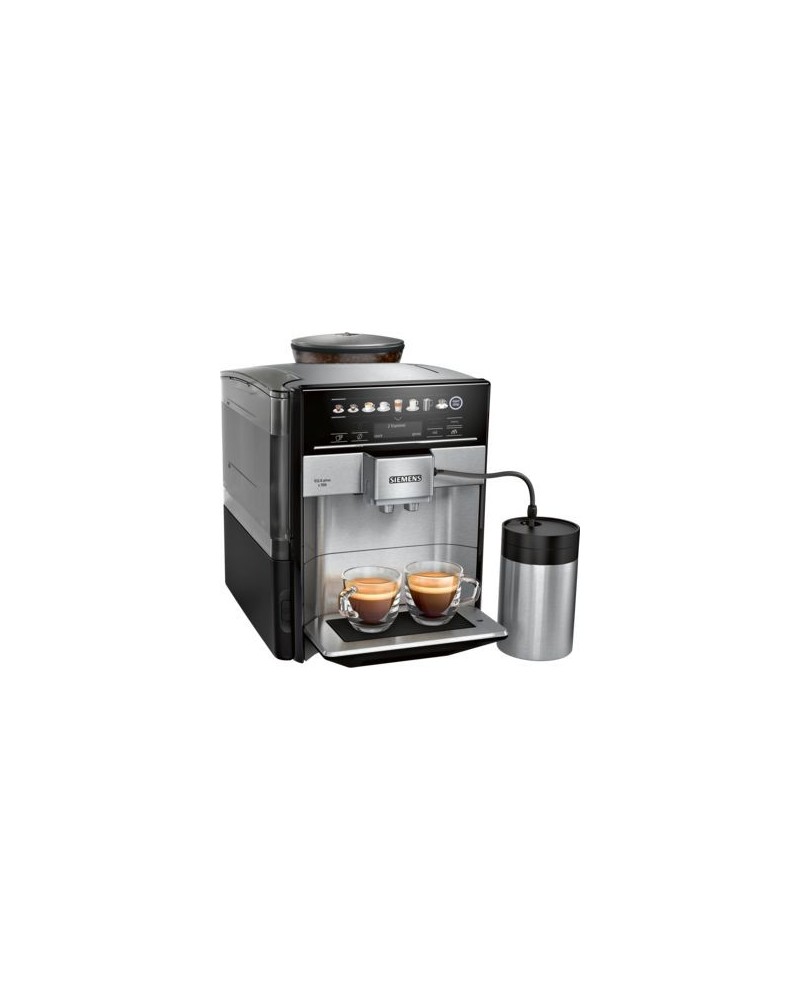 4242003858851 - - EQ6 plus s700 TE657M03DE - Automatische Kaffeemaschine mit Cappuccinatore - 19 bar - Edelstahl Schwarz