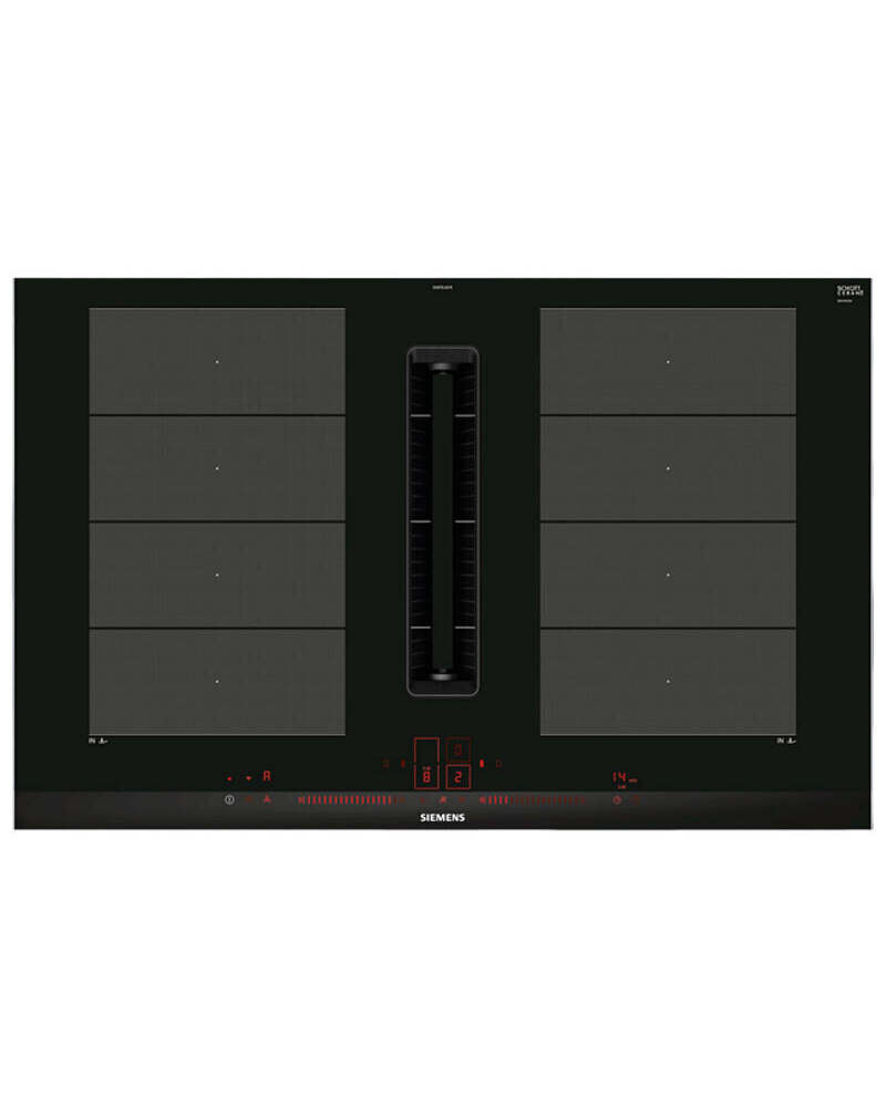 4242003926109 - Induktionskochfeld mit Dunstabzug SIEMENS iQ700 Induktionskochfeld mit Dunstabzug 80 cm [ EEK B   Skala A+++ bis E ] EX875LX57E 424200392