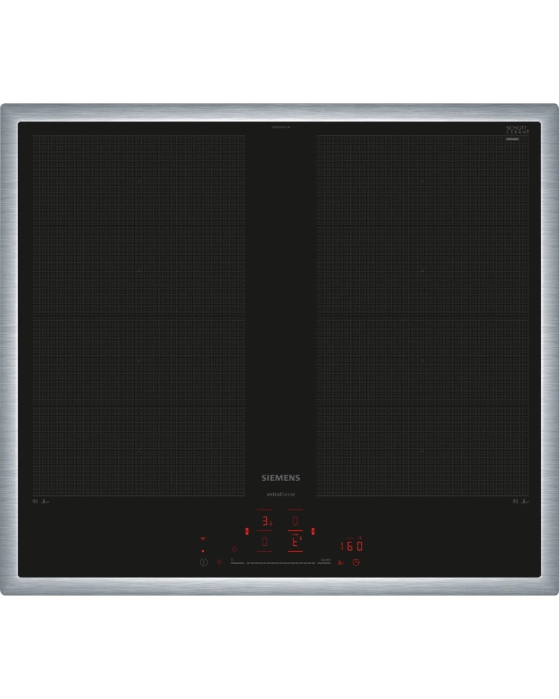 4242003935460 - Mit Rahmen aufliegend iQ700 Induktionskochfeld 60 cm Schwarz Mit Rahmen aufliegend EX645HXC1E 4242003935460