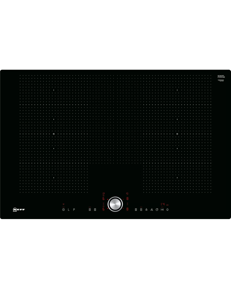 4242004244622 - Induktionskochfeld B-Ware #4186317   NEFF N 70 Induktionskochfeld 80 cm Schwarz T68PT6QX0 4242004244622
