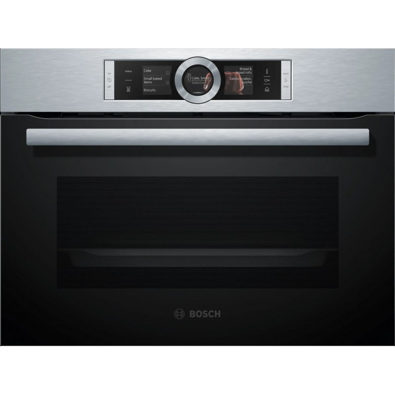 4242005125883 - BOSCH Serie - 8 Einbau-Kompaktdampfbackofen 60 x 45 cm Edelstahl [ EEK A+   Skala A+++ bis D ] [ EEK A+   Skala A+++ bis D ] CSG636BS3