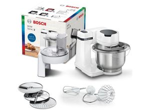 4242005289462 - BOSCH MUMS2EW01 Küchenmaschine White (Rührschüsselkapazität 38 Liter 700 Watt)