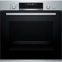 4242005352845 - BOSCH Einbaubackofen Serie 6 HRG5180S0 mit 1-fach-Teleskopauszug Hydrolyse silberfarben