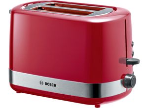 4242005369805 - Haushalt TAT6A514 Toaster mit Brötchenaufsatz Rot Edelstahl