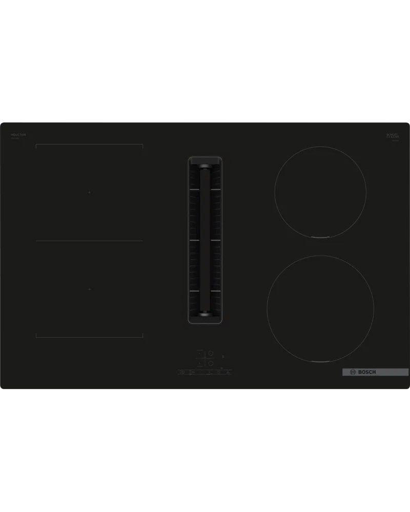 4242005433698 - Kochfeld mit Dunstabzug (Induktion) BOSCH Serie 4 Kochfeld mit Dunstabzug (Induktion) 80 cm [ EEK B   Skala A+++ bis E ] PVS811B16E 4242005