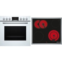 4242005497973 - Bosch HND411LW63 ws EB-Herdset herdgesteuert HEA513BW3 + NKN645GA2E
