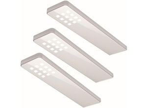 4250000555017 - Forma E Funzione - led Unterbauleuchte Küche Küchenleuchte Key Dot 3x5 w dimmbar - Weiss