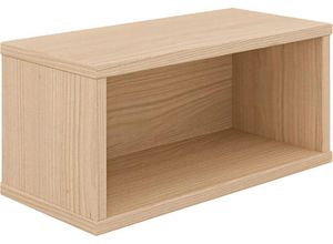 4250004684263 - Wandregal PAIDI Wandbox L H braun (scandinavian wood) B40cm H185cm T187cm Spanplatte Regale viele Farbvarianten längs und hochkant montierbar