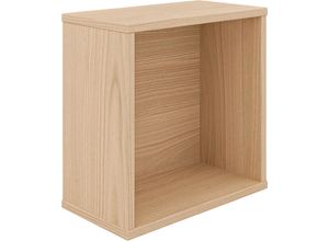 4250004684270 - Wandregal PAIDI Wandbox Q braun (scandinavian wood) B35cm H35cm T187cm Spanplatte Regale viele Farbvarianten