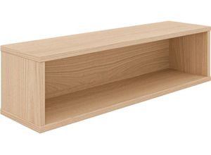 4250004684287 - Wandregal PAIDI Wandbox Breit braun (scandinavian wood) B70cm H185cm T187cm Spanplatte Regale viele Farbvarianten