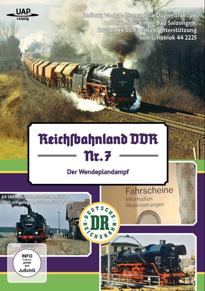 4250015796979 - Wendeplandampf - Reichsbahnland DDR 1 DVD (DVD)