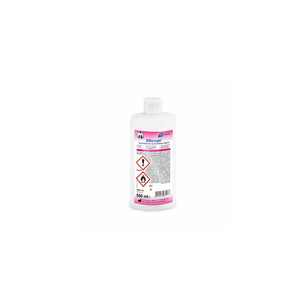 4250016461913 - Meditrade Ethasept® Händedesinfektionsmittel Alkoholisches Händeantiseptikum für die persönliche Hygiene 500 ml - Flasche