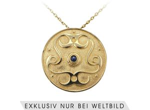 4250024119974 - Ursula Christ Anhänger mit Kette und Lapis Silber 925 gpl