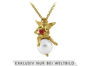 4250024120864 - Ursula Christ Anhänger Angel Silber 925 gpl mit Muschelkernperle