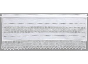 4250030810896 - HOSSNER - ART OF HOME DECO Querbehang »Birnhorn« (1 St) Häkelspitze - ECHTE Handarbeit