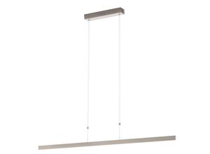 4250035821989 - LED-Hängelampe Linn Gestensensor nickel matt 128cm