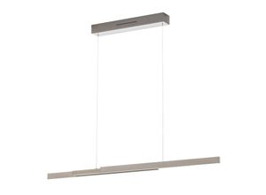 4250035826458 - LED-Hängeleuchte Lara 134 cm ausziehbar nickel