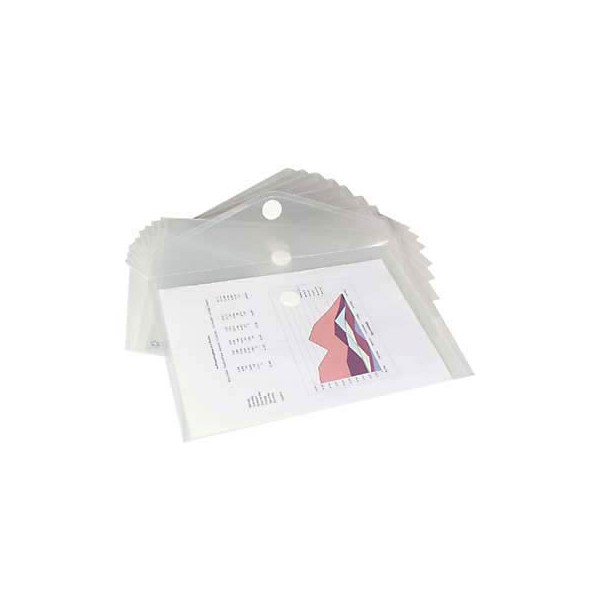 4250037409390 - Sammelhülle din A4 quer Polypropylen transparent 10 St Pack - Foldersys