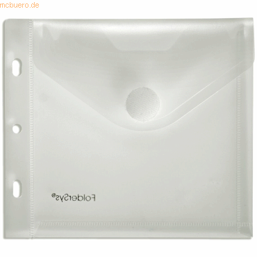 4250037417258 - CD-Hülle mit Abheftung klar transparent Klettverschluss 4250037417258 FolderSys 4250037417258 - CD-Hülle mit Abheftung klar transparent Klettverschluss 4250037417258 FolderSys