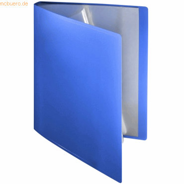 4250037417760 - Sichtbuch flexibel A4 20 Hüllen PP blau