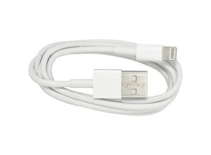 4250040940361 - Usb Ladekabel usb a Stecker auf iPhone Stecker für iPhone Länge 1 m weiß - Heitech