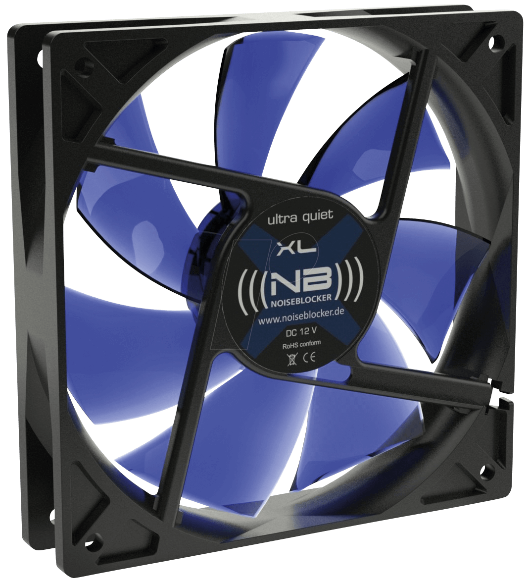 4250051906127 - NOISEBLOCK XL2 - Noiseblocker BlackSilent Fan XL2 120 mm