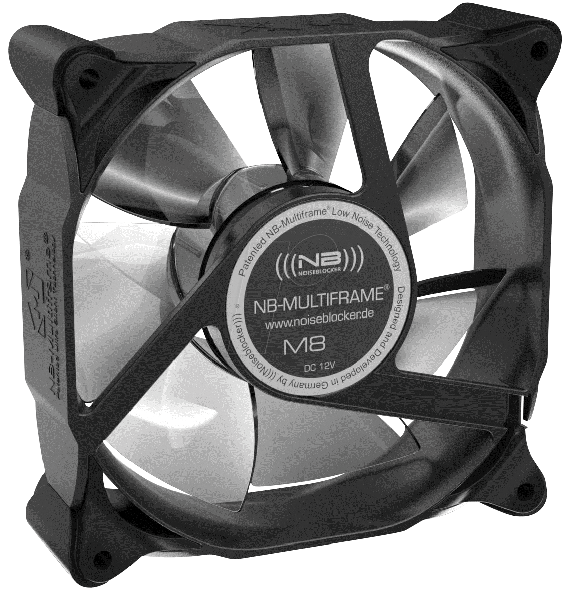4250051906349 - NOISEBLOCK M8S3 - Noiseblocker Multiframe S-Series M8-S3 80 mm