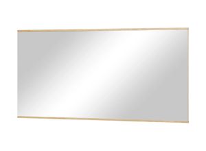 4250053420348 - Spiegel 123 x 61 cm - holzfarben - GlasAluminiumHolzwerkstoffMassivholz - 123 cm - 61 cm - cm 25 - Möbel Kraft