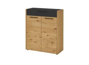 4250053420966 - Schuhkommode Lina ¦ holzfarben ¦ Maße (cm) B 86 H 103 T 370