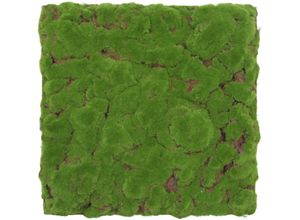 4250055118786 - Modular Wall Akustik 3D Paneele 520 x 520 mm Forest Green Bulk Design Moos Kunst Pflanzwand Moospaneele - Jangal