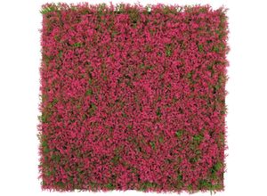 4250055118816 - JANGAL Modular Wall Akustik 3D Paneele 520 x 520 mm Pink Design Grass Kunst Pflanzwand Bunte Gräser