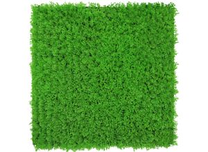 4250055118823 - Modular Wall Akustik 3D Paneele 520 x 520 mm Bright Green Design Grass Kunst Pflanzwand Gräser - Jangal