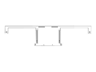 4250058529022 - HAGOR - Montagekomponente (Universaladapter) - für Videokonferenzsystem - Schwarz - Bildschirmgröße 178 cm (70) - hinter Flatpanel