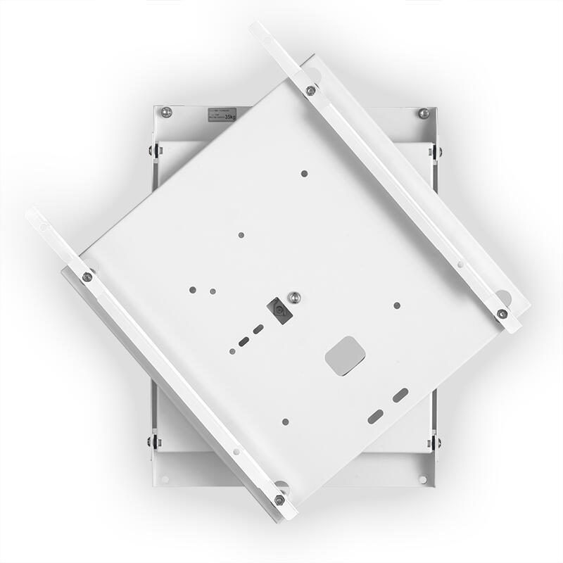 4250058557612 - HAGOR - Montagekomponente (2 Adapterleisten) - für LCD-Display - weiß - Bildschirmgröße 1651 cm (65) - Montageschnittstelle bis zu 400 x 400 mm